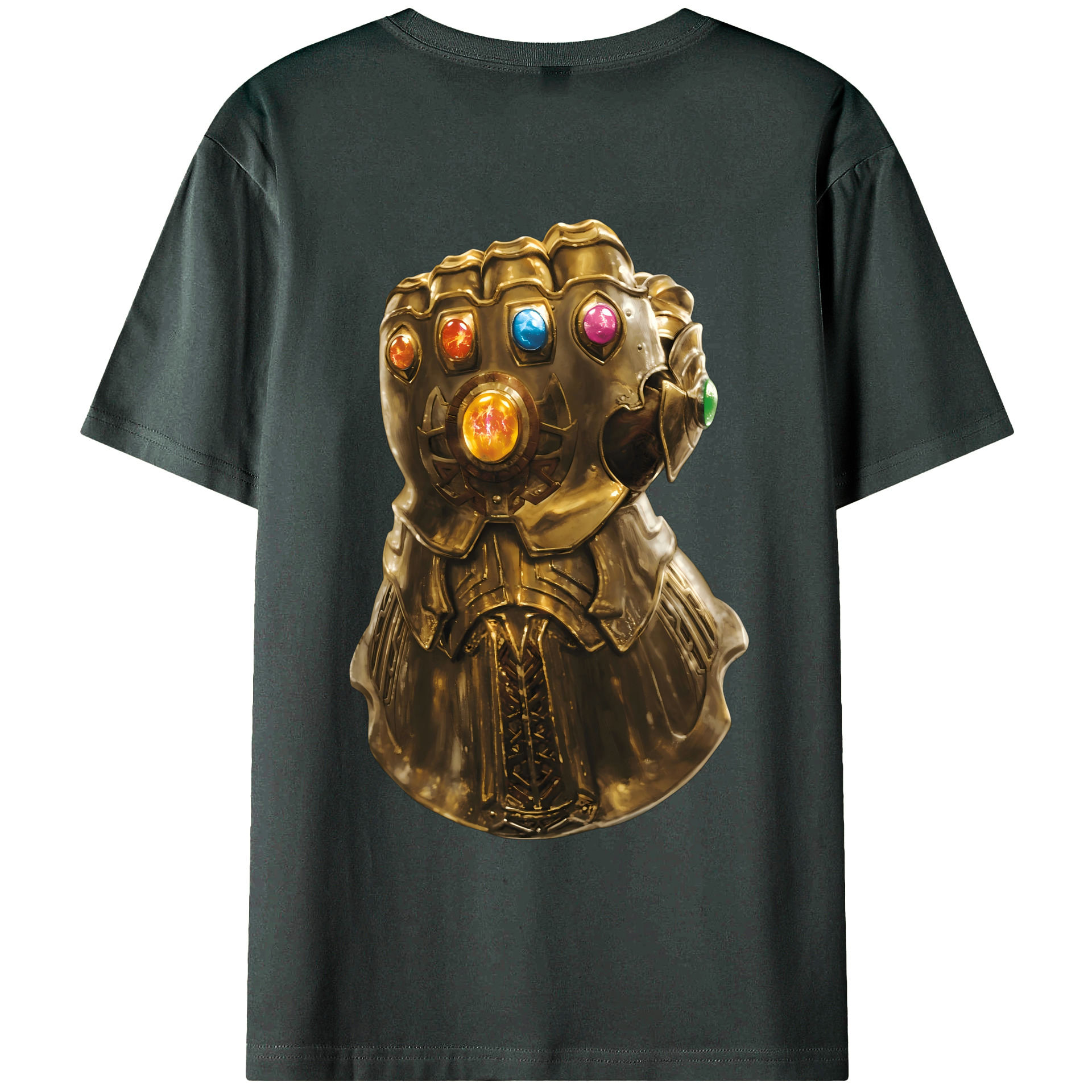 （画像用） アベンジャーズ The Avengers 綿100％ メンズ半袖Tシャツ（バックプリント） 通気性
